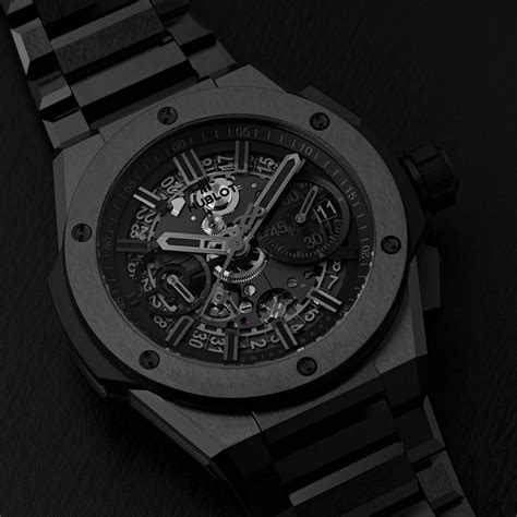 black big bang hublot|hublot big bang all black.